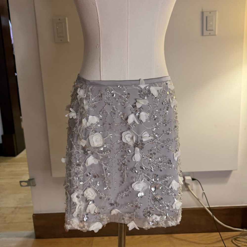 Zara sequin mini skirt